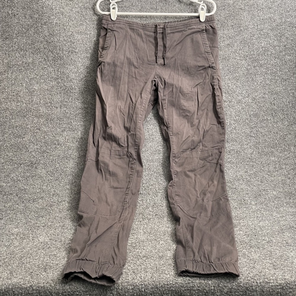 Black Diamond Notion Pants Womens Sz S Petite Organic Cotton Climbing